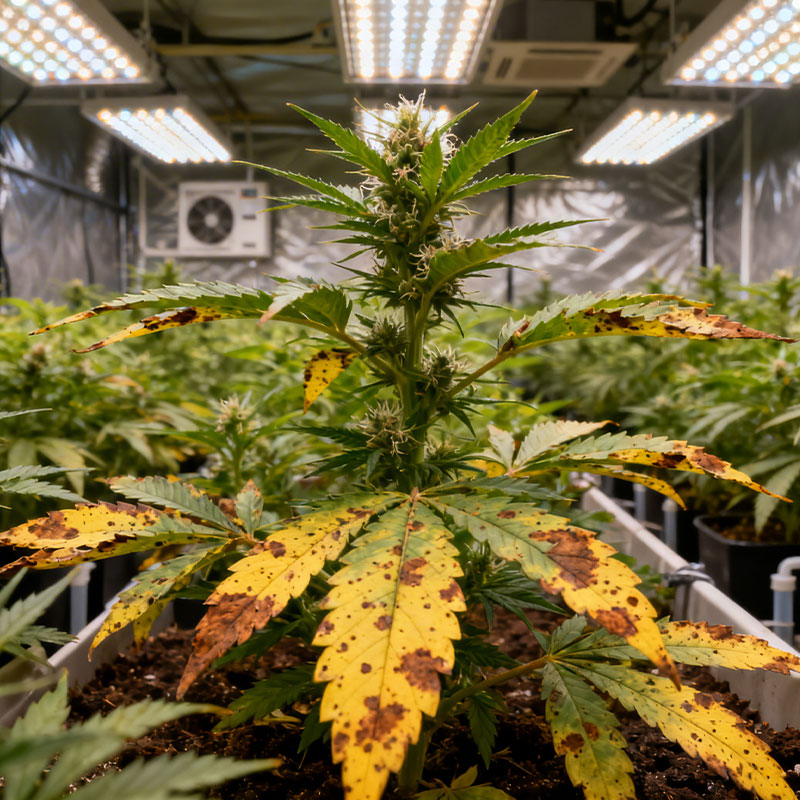 How to Identify Stress in Cannabis Plants and Prevent Yield Loss