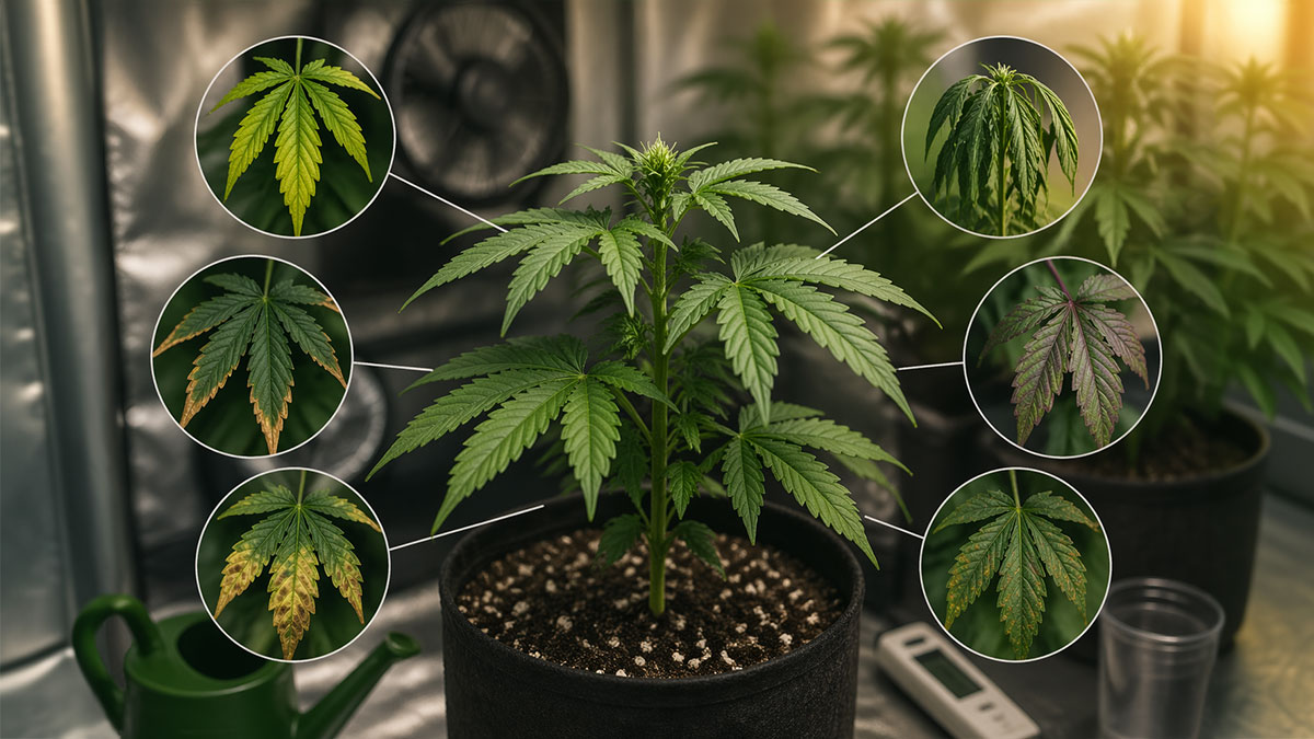 How to Identify Stress in Cannabis Plants and Prevent Yield Loss