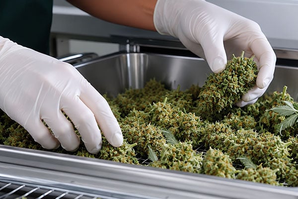 Machine Dry Trimming Cannabis: Best Practices - Flowers Preparation