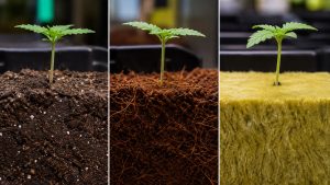 Soil vs Coco vs Rockwool Growing Medium for Cannabis