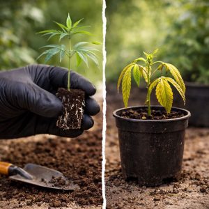 Why Transplanting Stresses Cannabis Plants